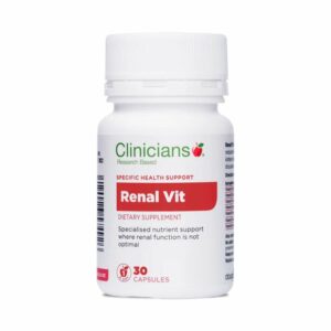 Viên bổ thận dùng cho người có chức năng thận kém và thận suy mãn tính - Clinicians Renal Vit - 30v